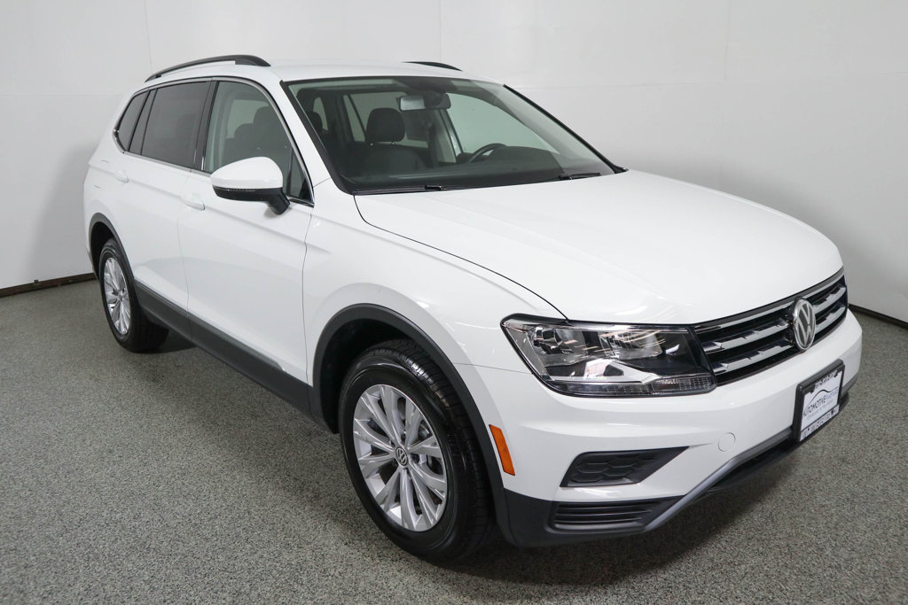 2018 Used Volkswagen Tiguan 2.0t Se Fwd With 3rd Row Seating Suv 