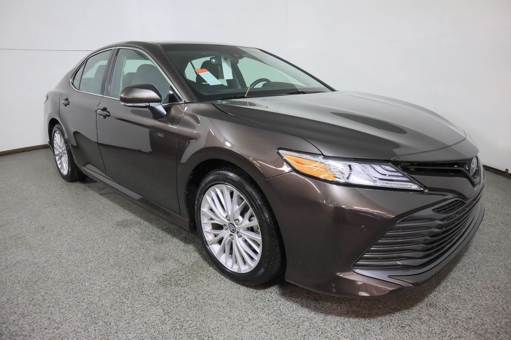 2018 Used Toyota Camry XLE with Panoramic Moonroof Sedan available at ...