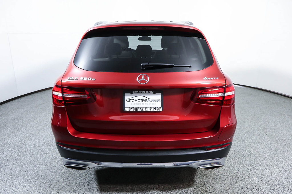 2019 Mercedes Benz Glc 350e 4matic Suv With Premium Package Panorama Roof